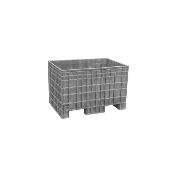 Akro-Mils Buckhorn BF4229280051000 - 42x29x28 Agricultural Bulk Container-FDA Compliant Light Gray BF4229280051000 - main